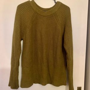 Olive green Target sweater